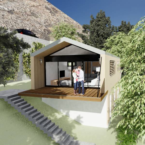 Construction d'une maison individuelle bioclimatique à Nice