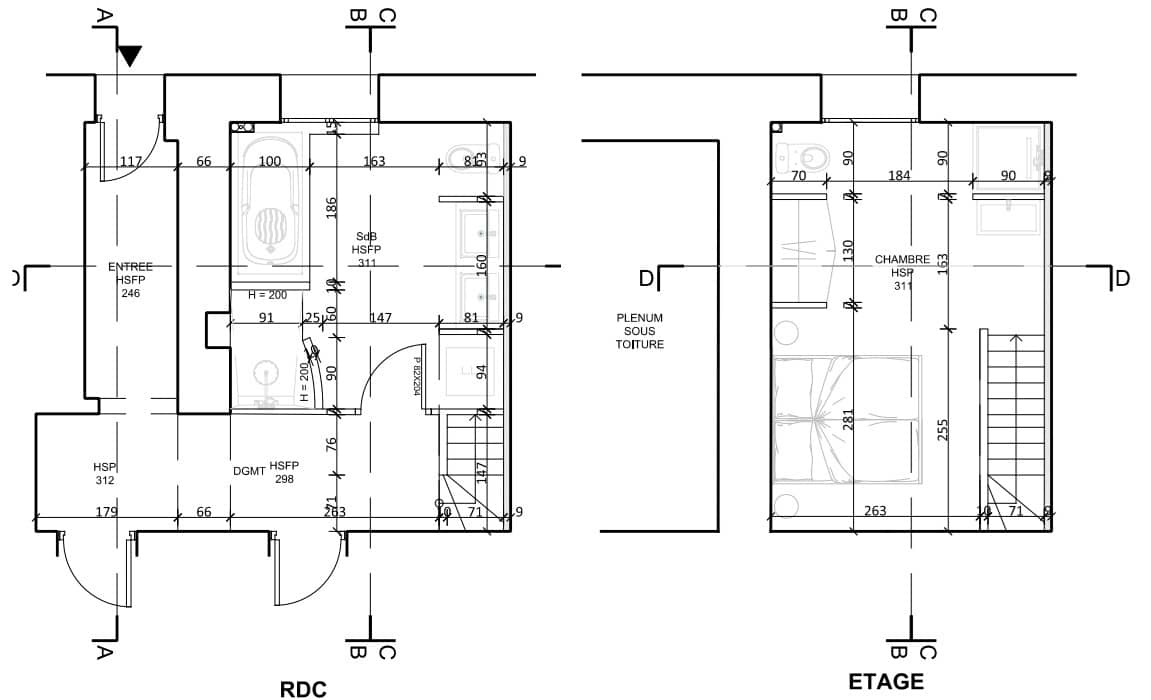 Aménagement d'un appartement en centre-ville de Menton