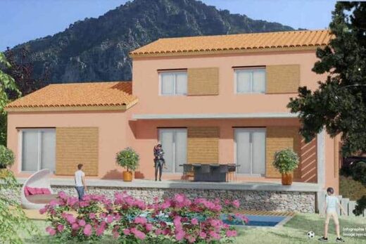 Permis de construire pour le projet de construction de 2 villas à étage à Castellar (Alpes Maritimes 06)